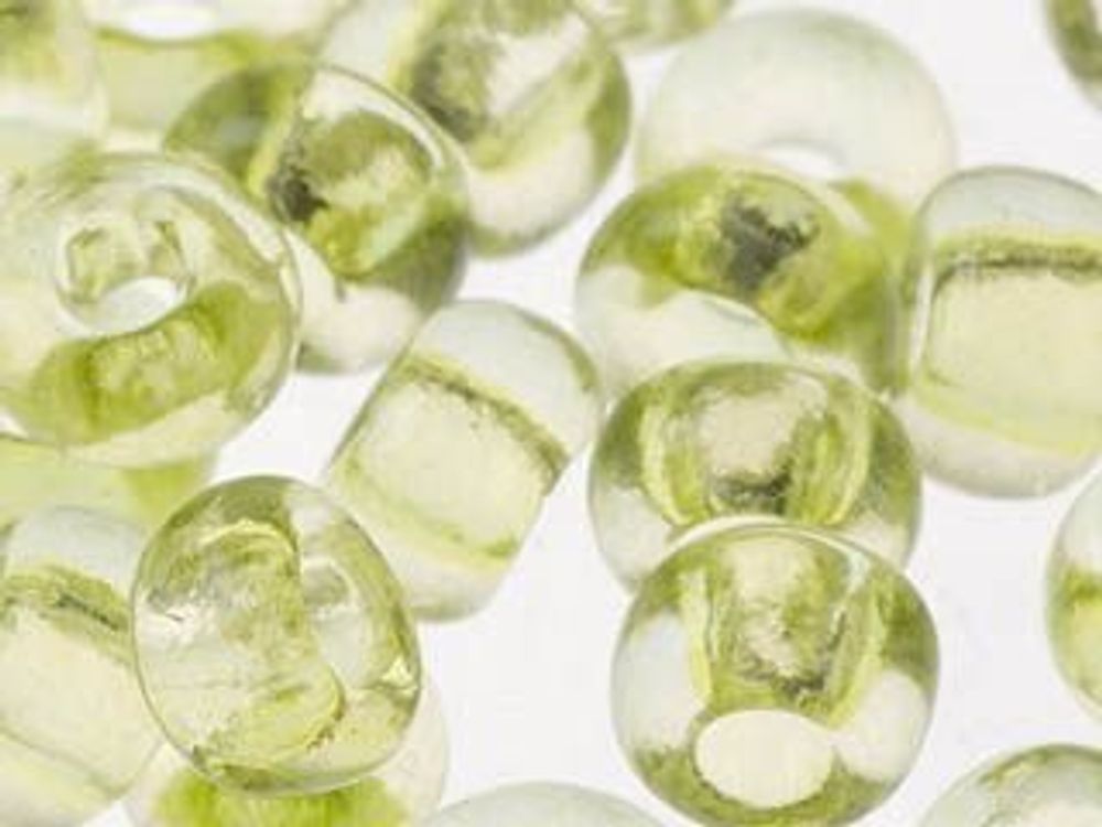 Бисер Preciosa 10/0 (2.3 мм), 1х50 г, прозрачный solgel, цв. 01153