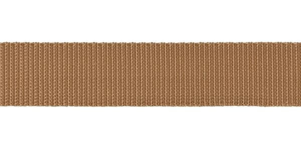 Стропа (ременная лента) 30 мм / 25 метров, толщ. 0.94 мм, [17.1 г/пог.м], 100% п/п, кремовый, Gamma 3075