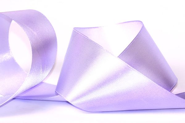 Лента атласная 1-сторонняя 50.0 мм / 33±2 метра, 081 св.фиолетовый, Gamma