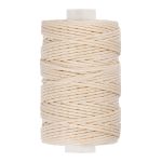 Нитки для кожи вощёные (полиэстер) 40 м, 006 суровый, LC-006, Промысел