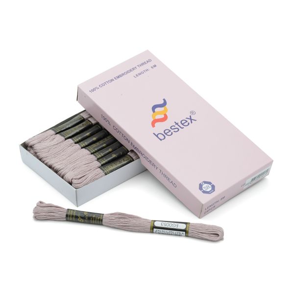 Мулине Bestex, цв.EG0053, 24 мотка по 8 метров