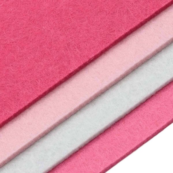 Фетр листовой жесткий 3.0 мм, 20х30см, 4 шт, Astra&Craft, 5