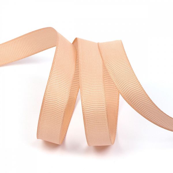 Лента репсовая (в рубчик) 12.0 мм, 826 (013) песочный, уп. 27,4м