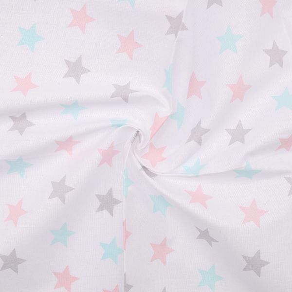 Ткань для рукоделия перкаль набивной арт 140 рис 13167 вид 1 Звезда, 50х50 см, Astra&Craft