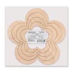 Заготовка из фанеры для эпоксидной смолы, 5 шт, Цветы, ВД-1151 Mr.Carving