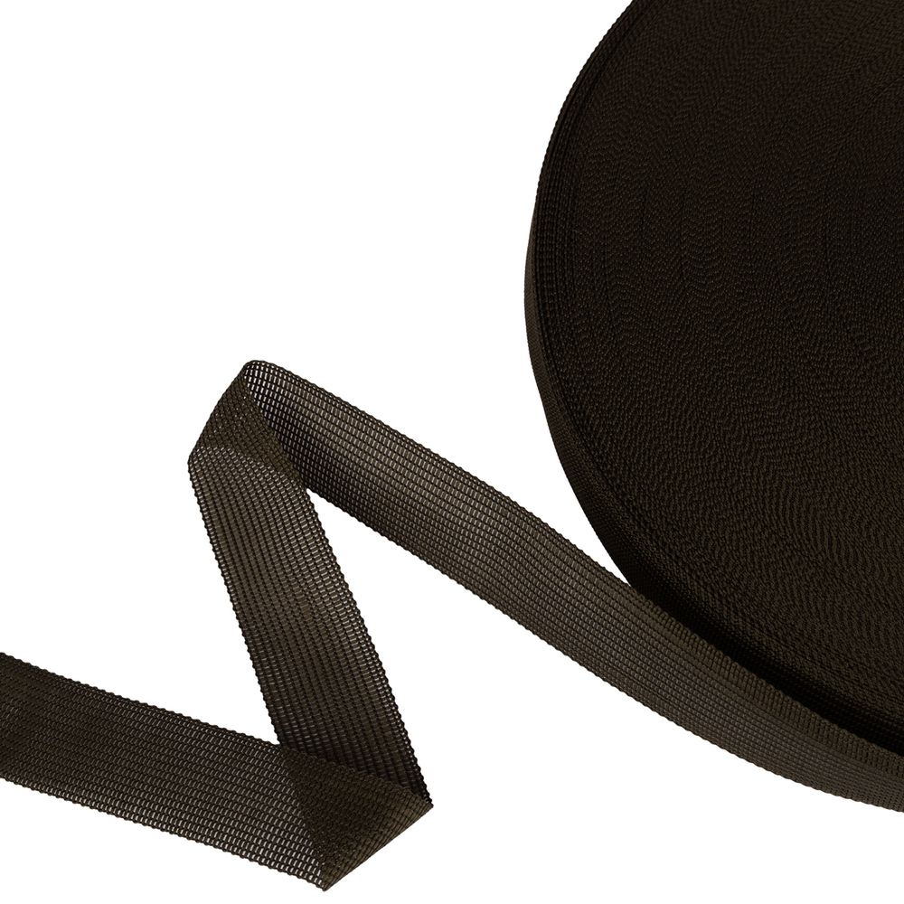 Тесьма (лента) окантовочная 24 мм / 100 метров, 078 хаки, Gamma 024 О ЦВ