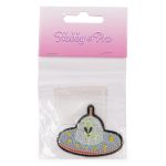 Термоаппликация Летающая тарелка, 4.6х5.1см, Hobby&Pro