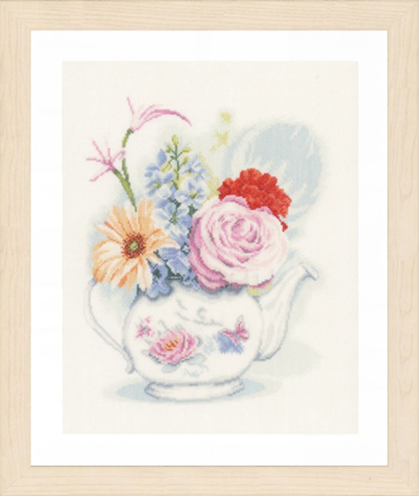 Lanarte, Flowers in teapot, 28х33 см