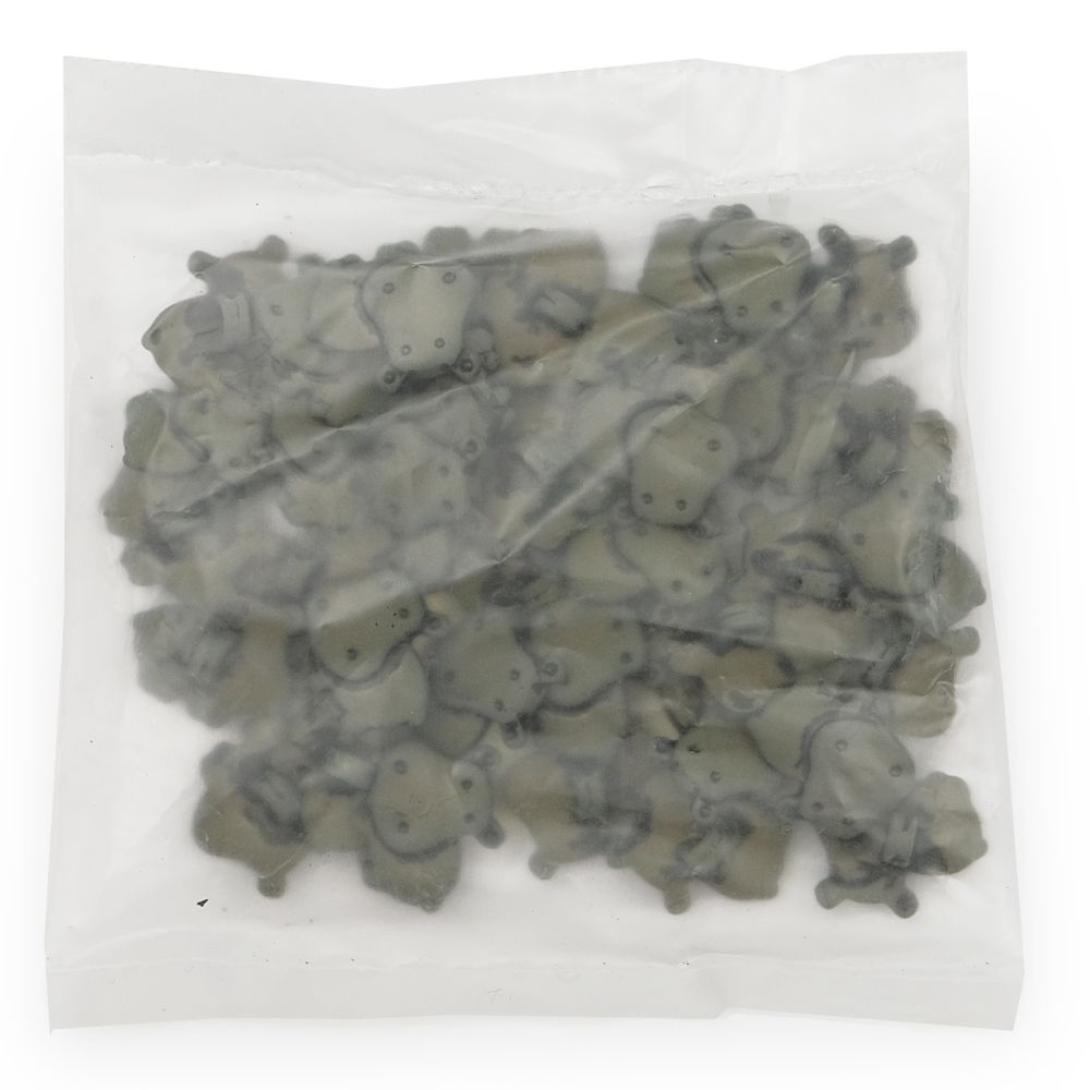 Пуговицы детские Бегемот (I0362-DWB) 28/1 (D43 хаки), 36 шт