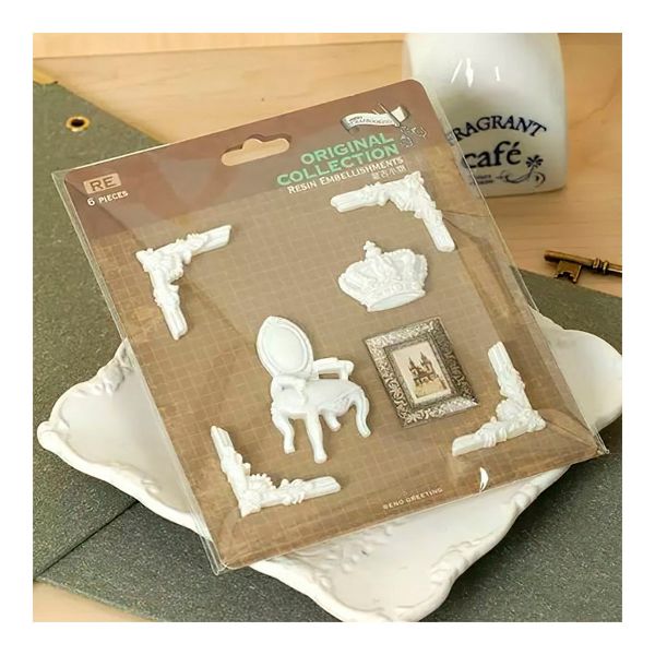 Набор декоративных элементов для скрапбукинга Царский