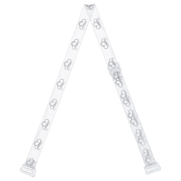 Бретели для бюстгальтера 10 мм, 10 пар, /РП/, серебро, Gamma BR-1038