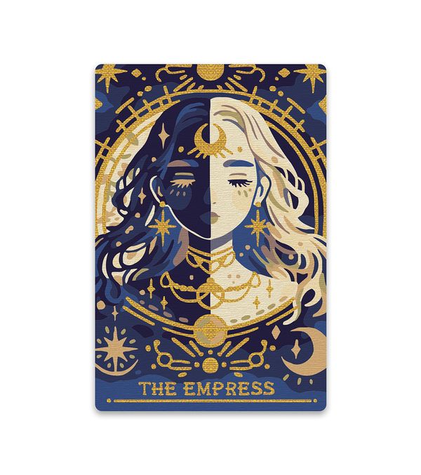 Картина по номерам Фрея PNBM-032, Таро. Императрица, (на магните) 10х15 см