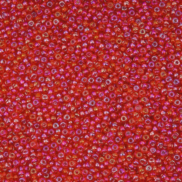 Бисер Preciosa прозрачный с серебр. центром 10/0 (2.3 мм), круг.отв., 50г, (97079)