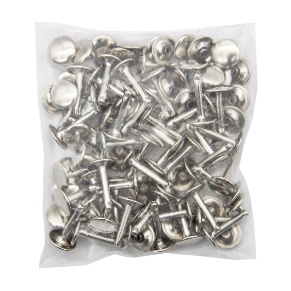 Хольнитены сумочные ⌀12 мм, h=20 мм, никель, двухсторонний, BIG, 50 шт