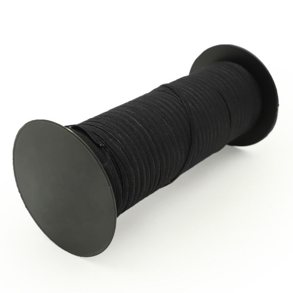 Резинка бельевая (стандартная) 4.0 мм / 100 метров, 46-60849/04 черный, S090292