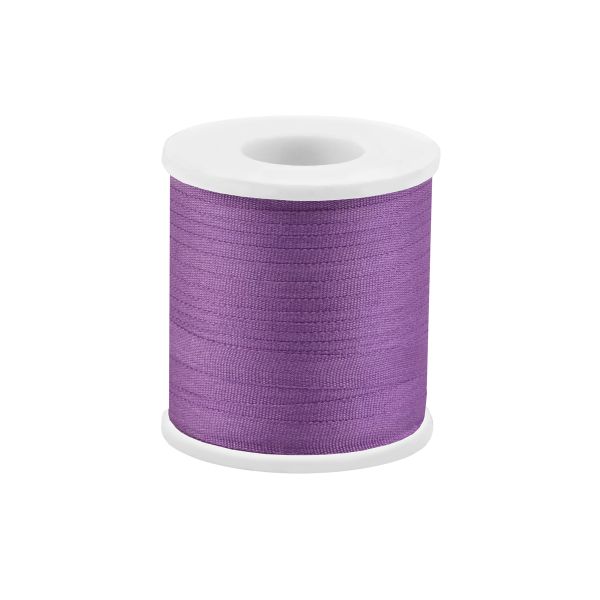 Лента (тесьма) шелковая 4.0 мм / 45.5±0.5 метров, №132 светло-сиреневый, Gamma SR-4