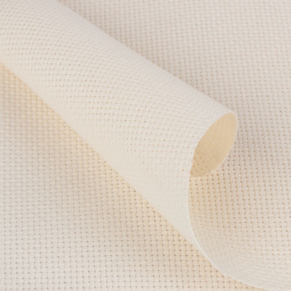 Канва Zweigart Aida Premium 16 ct, 50х50±2 см, 264 кремовый, Zweigart