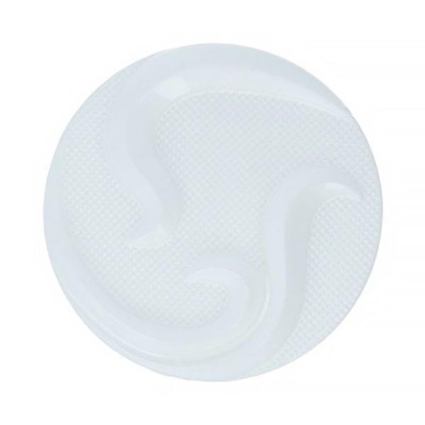 Пуговицы на ножке пальтовые 23 мм, 24 шт, А001 белый, Gamma EL 0034