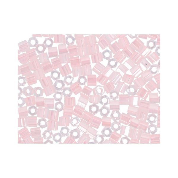 Бисер Toho 11/0 Hexagon 3 (2.2 мм), 500 г, 0145 св.розовый/перл