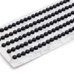 Декоративные наклейки "Жемчуг", 5 мм, Астра, Z25 черный