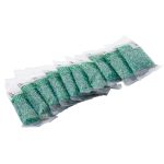 Бисер Astra&Craft 11/0 (2.1 мм), 200 г (10х20 г), цв. 180А св. бирюзовый/прозрачный радужный