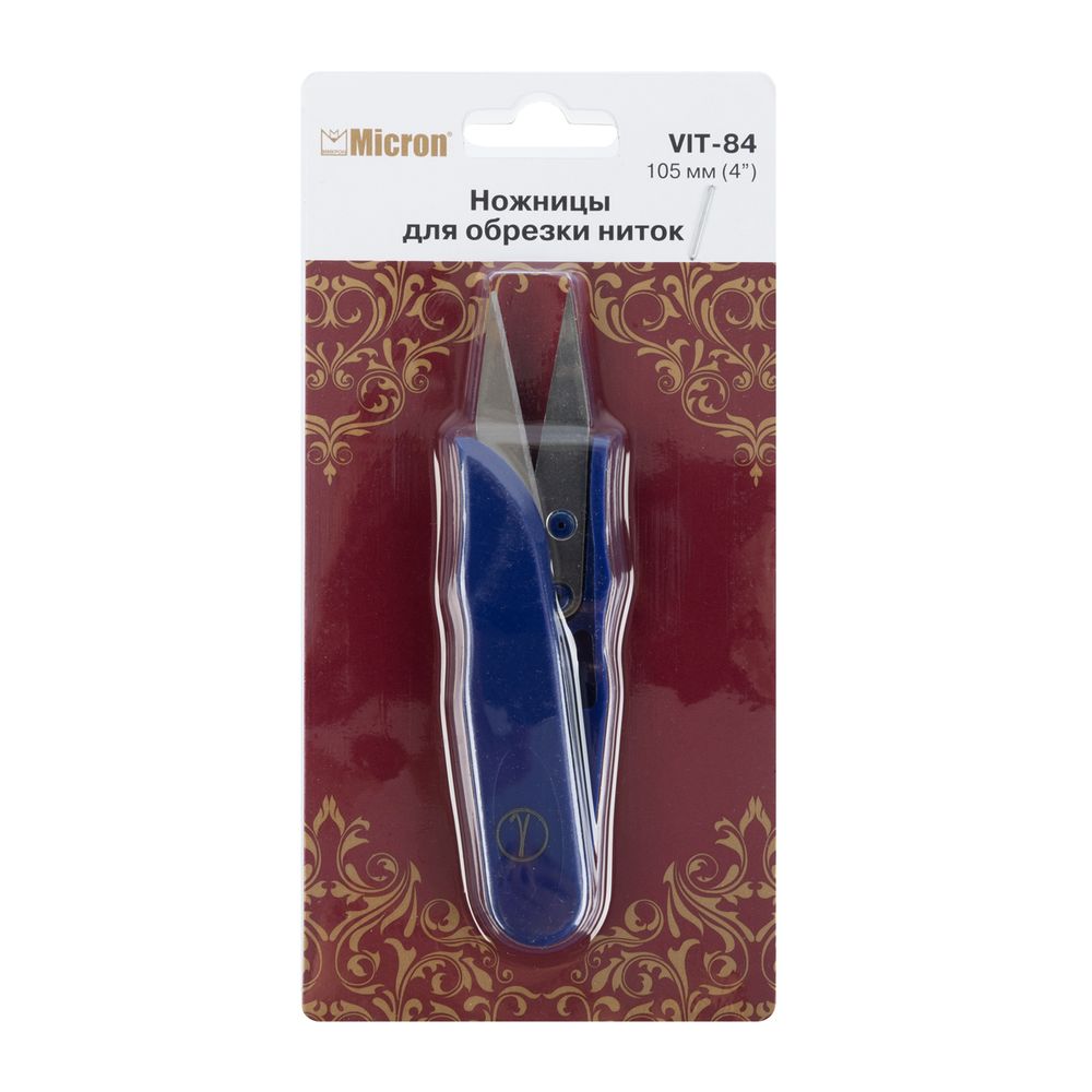 Ножницы снипперы для обрезки нитей 10.5 см, Micron, VIT-84 (TC-100)