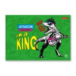 Альбом для рисования 100 г/м², A4 29х20.5 см, 10 шт, на скобе 32 л, 32АЛСК4_000212 Берегись, акулозавры!, Светоч