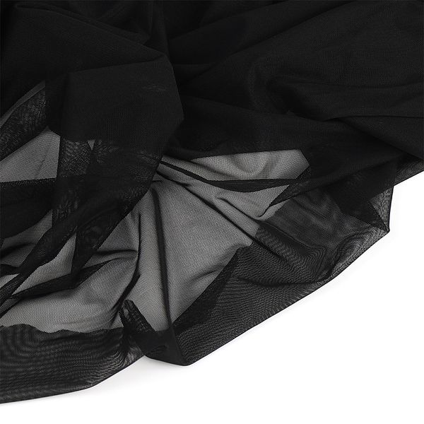 Сетка бельевая эластичная 51 г/м², шир.150 см / 3 метра, черный /03128209.170.3/