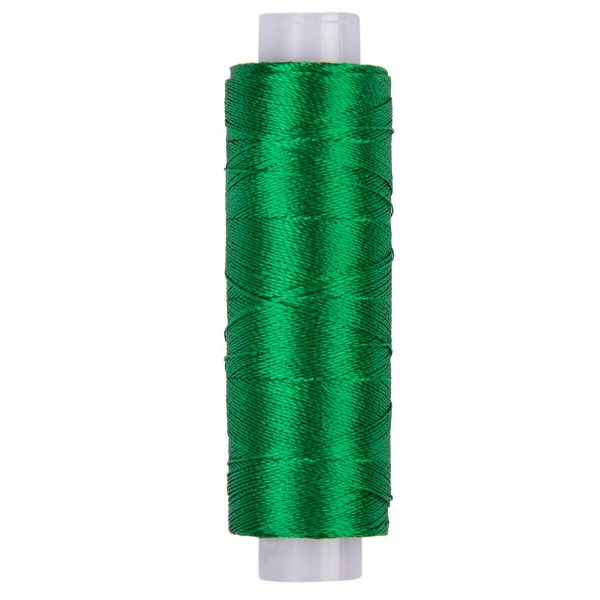 Нитки вышивальные Gamma V150/2, 10х200 ярдов, 3279 зеленый