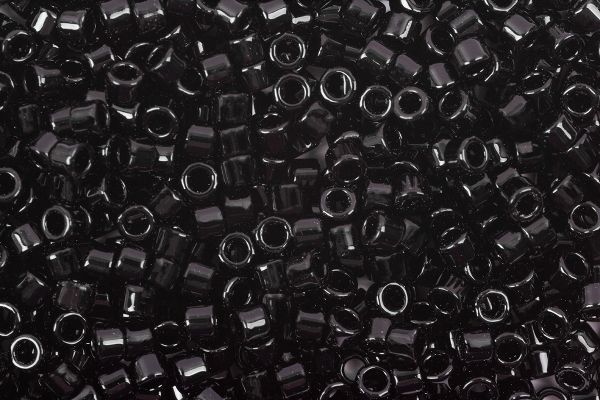Бисер Toho 11/0 Aiko 1 (1.7 мм), 5 г, 0049 черный