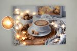 Картина по номерам Фрея, со светодиодами Ароматный кофе, 40х30 см