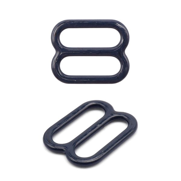 Рамки-регуляторы для бюстгальтера металл 10.0 мм, 20 шт, C147 темно-синий, ГВ1008