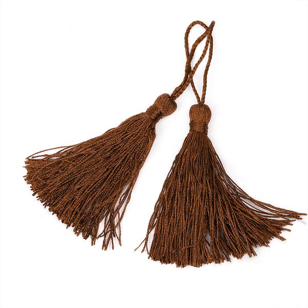 Кисти шторные 80.0 мм, DS-011, цв.6470 коричневый, уп.10 шт