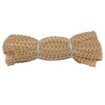 Тесьма отделочная вязаная 17 мм, 10 м, бежевый