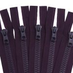 Молния трактор Arta Т6 (6 мм) 1 зам., разъем., 65 см, цв. 032 фиолетовый, уп.5 шт