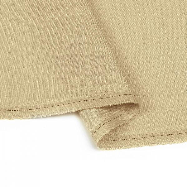 Льняная ткань 190 г/м², 140 см / 5 метров, TBY.Li.1002.22.5, цв.22 бежевый