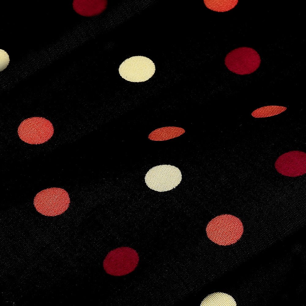 Штапель 90 г/м², 145 см / 2 метра, TBY.Vi.pr.E646.1 цв.01 черный