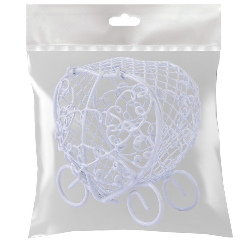 Миниатюра кукольная: Карета металл 8х8 см, Blumentag MET-400