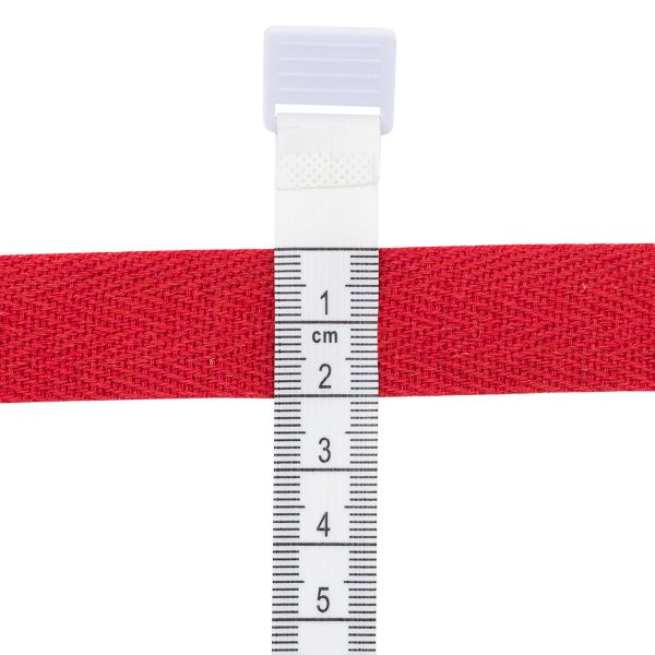 Тесьма (лента) киперная (100 х/б) 20 мм / 4.57 метра, 16 красный, 6190-2026