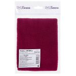 Флис 1-сторонний 230±10 г/м², 50х50 см, 124 т.бордовый, Gamma FG-001