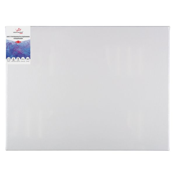 Холст грунтованный на подрамнике 60х90 см, 320 г/м², 2 шт, Плещеевский мелкозернистый, Vista-Artista ACFG-6090