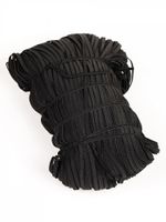 Резинка бельевая (стандартная) 4.0 мм / 200 метров, 3.9 г, вязаная, черный