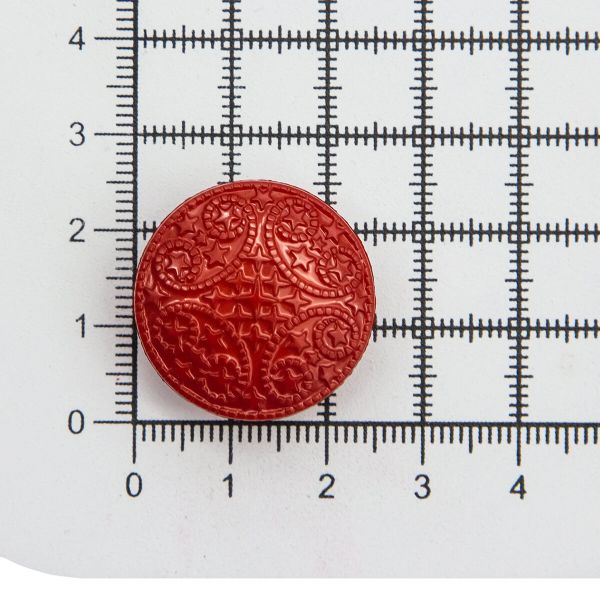 Пуговицы на ножке 25 мм (160 бордо), 36 шт