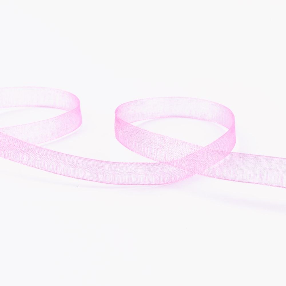 Лента капроновая (органза) 10.0 мм / 22.8±1 метра, 058 сиреневый, Blitz OR-10