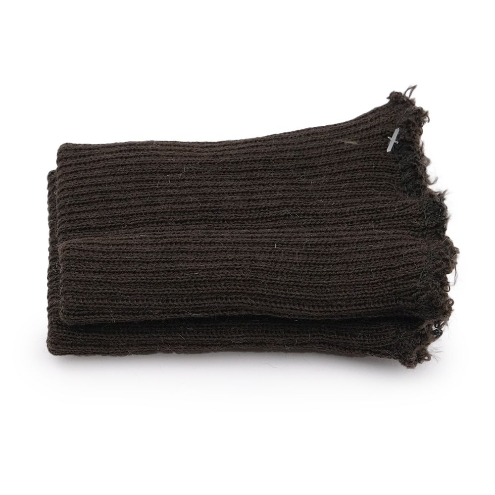 Манжеты трикотажные 6.5х9.5 см, 1 пара, тонкие, 729 коричневый