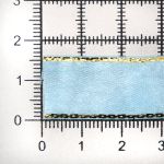 Лента атласная с золотой нитью 15.0 мм / 22.86±1 метров, 187 голубой, Globus