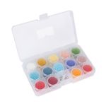 Набор бисера 10/0 (2.3 мм), 140 г, 14 цветов №01, GNK, Gamma