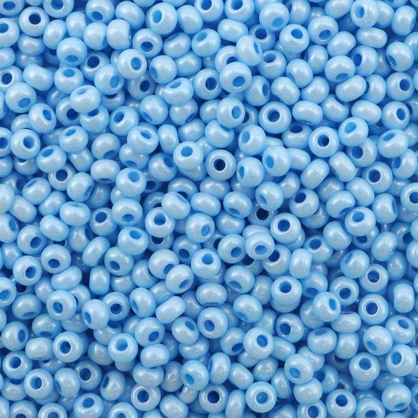 Бисер Preciosa 10/0 (2.3 мм), 500 г, жемчужный, круг.отв., (16936) 331-19001-10/0