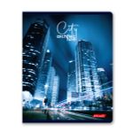 Тетрадь ученическая общая, A5+ 60 л. на скобе 65 г/м², белизна 100%, 10 шт, клетка в термоусадочной пленке, 000482 Мегаполис, Светоч 60ТСК5_0_2_1