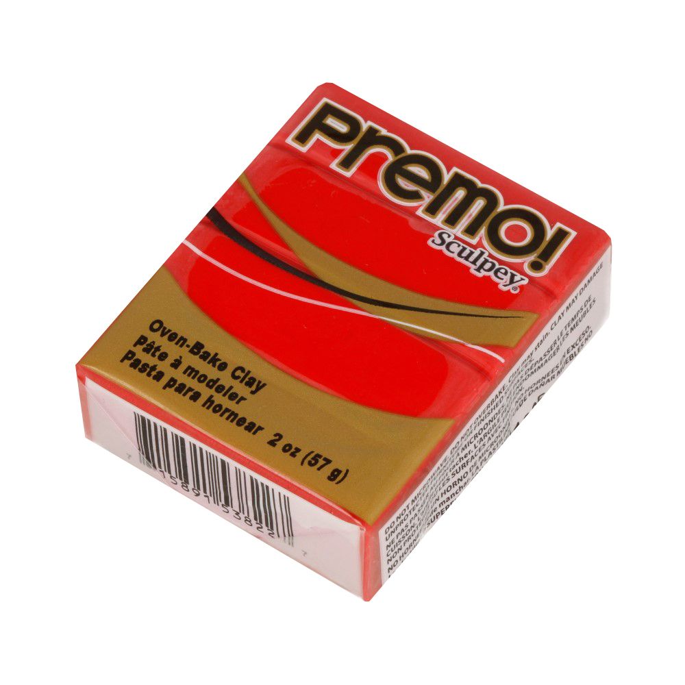 Полимерная глина 57 г, 5382 красный кадмий, Sculpey PE02